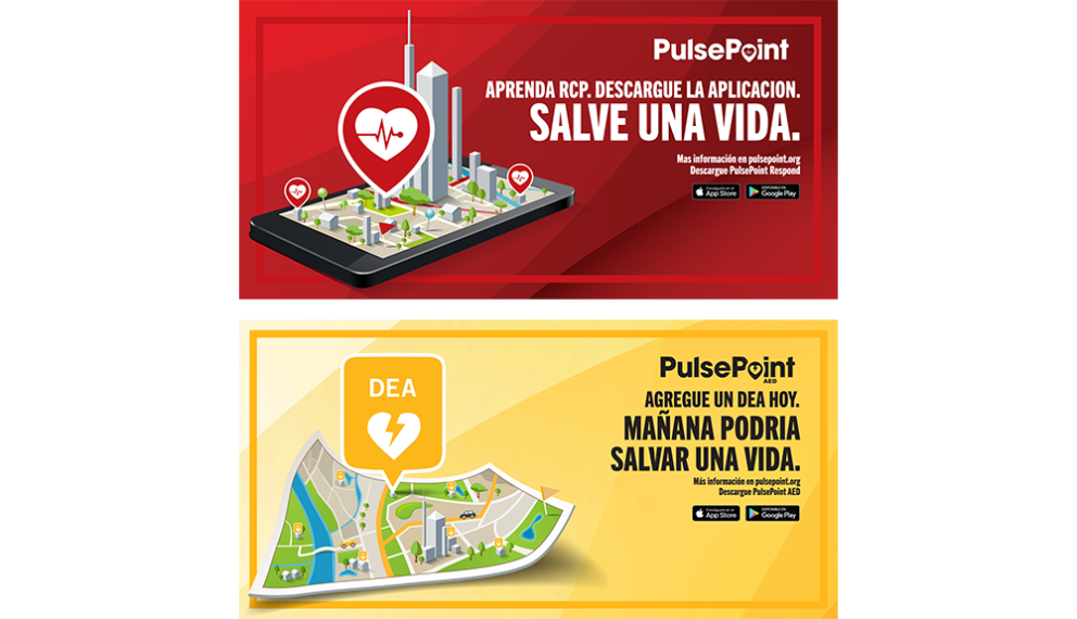 PulsePoint Outreach Banner (Spanish language).